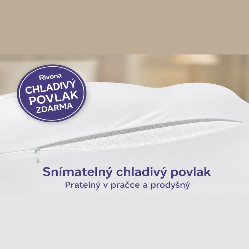 CloudAlign – ergonomický polštář na krk s chladivým povlakem